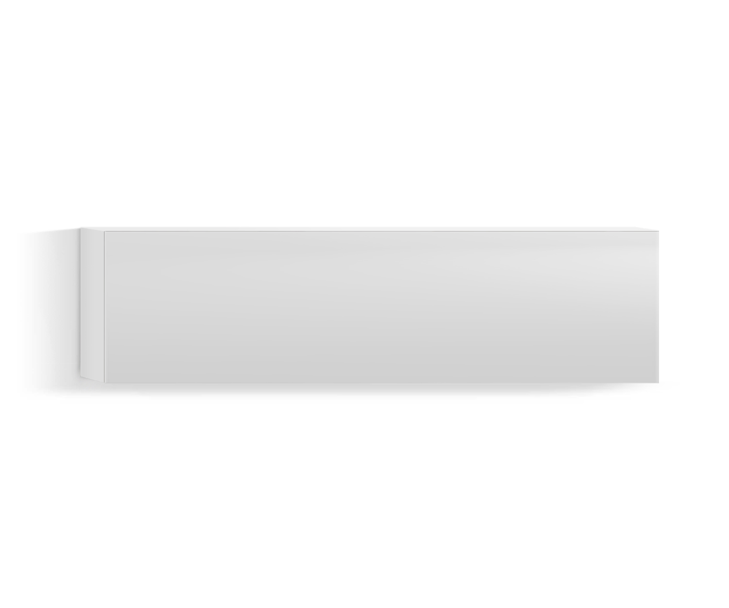 Design woonkamer wandmeubel Horizontaal H32 B120 bodem wit300