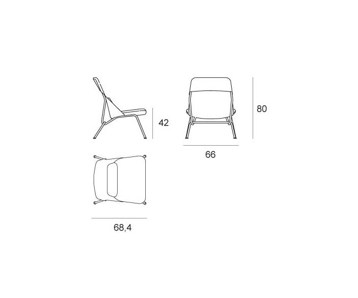 Prostoria Strain Fauteuil Dimensions Prostoria Strain Fauteuil Dimensions