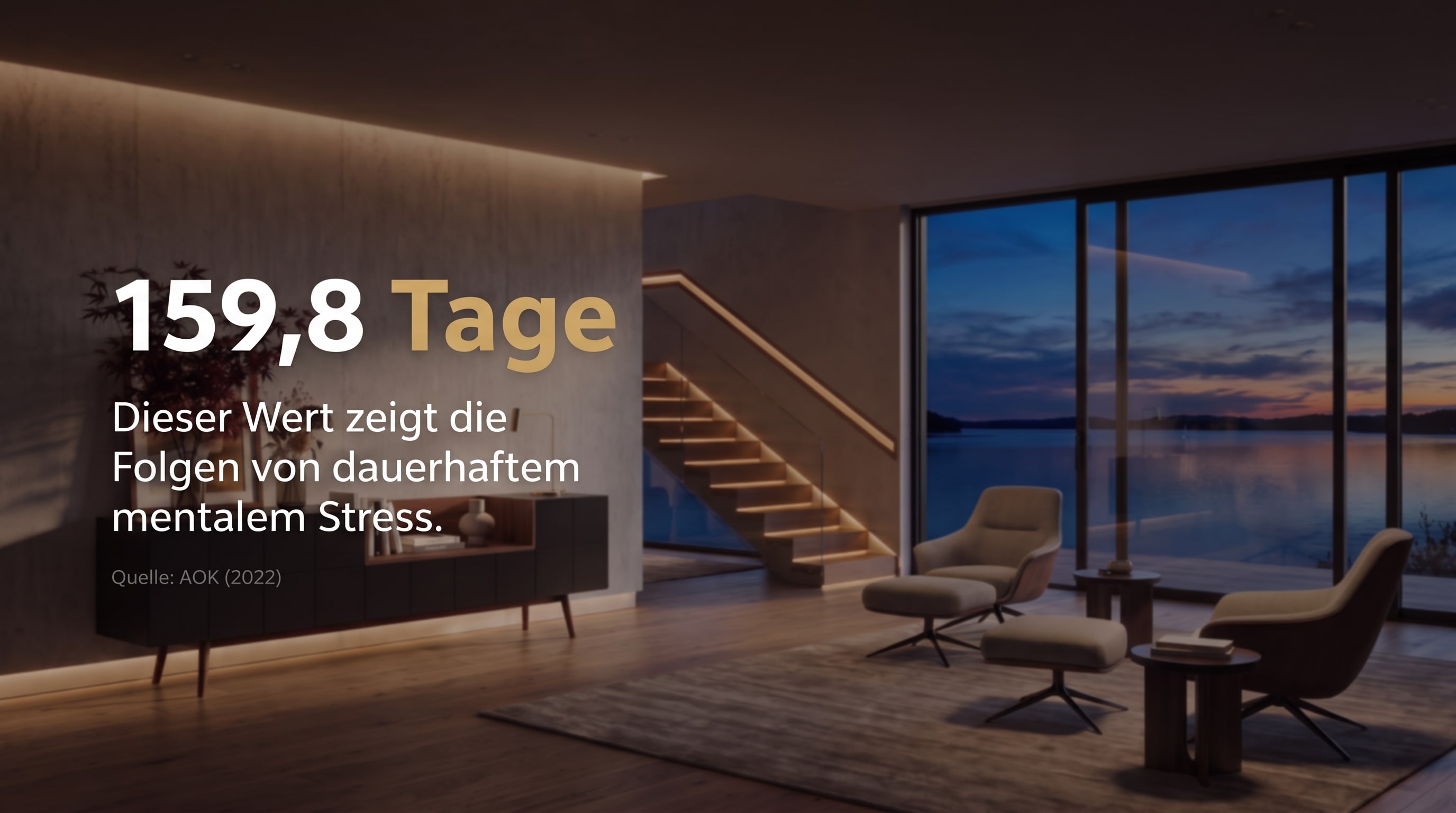 159,8 Tage – Dieser Wert zeigt die Folgen von dauerhaftem mentalem Stress.