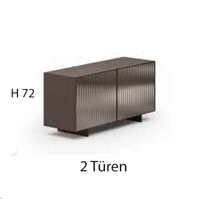 2 Türen B 148,5 cm | H 72 cm | Füße H 10 cm