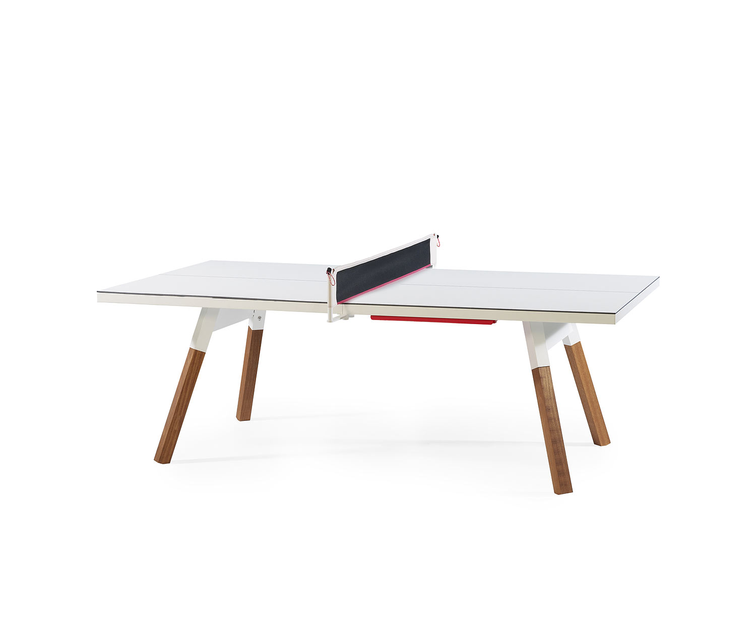 RS Barcelona Table de ping-pong Table de salle à manger 220x120 blanche 