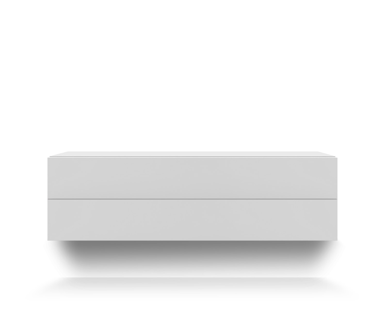 Novamobili Easy 2-zits wandmeubel B108 wit300 Novamobili Easy 2-zits wandmeubel B108 wit300