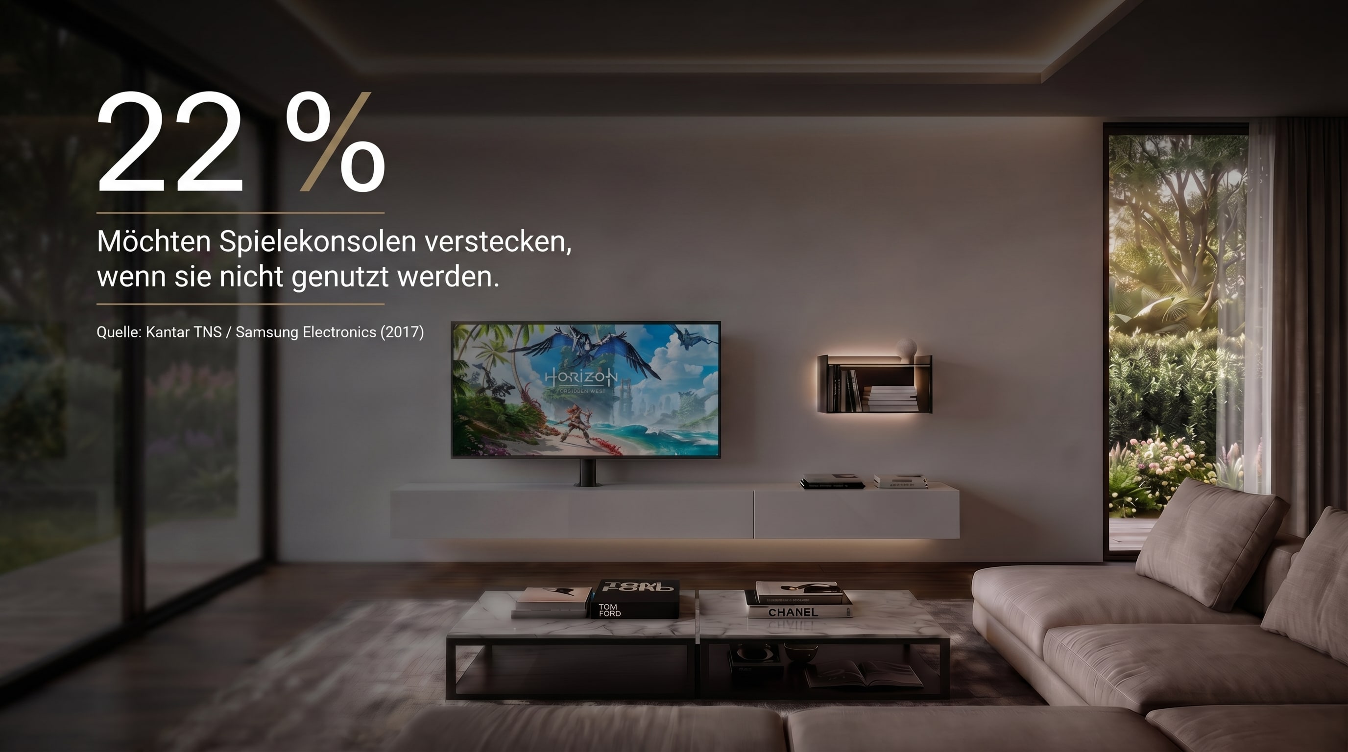 22 % &ndash; De nombreuses personnes souhaitent bannir compl&egrave;tement les appareils de lecture de leur champ de vision.