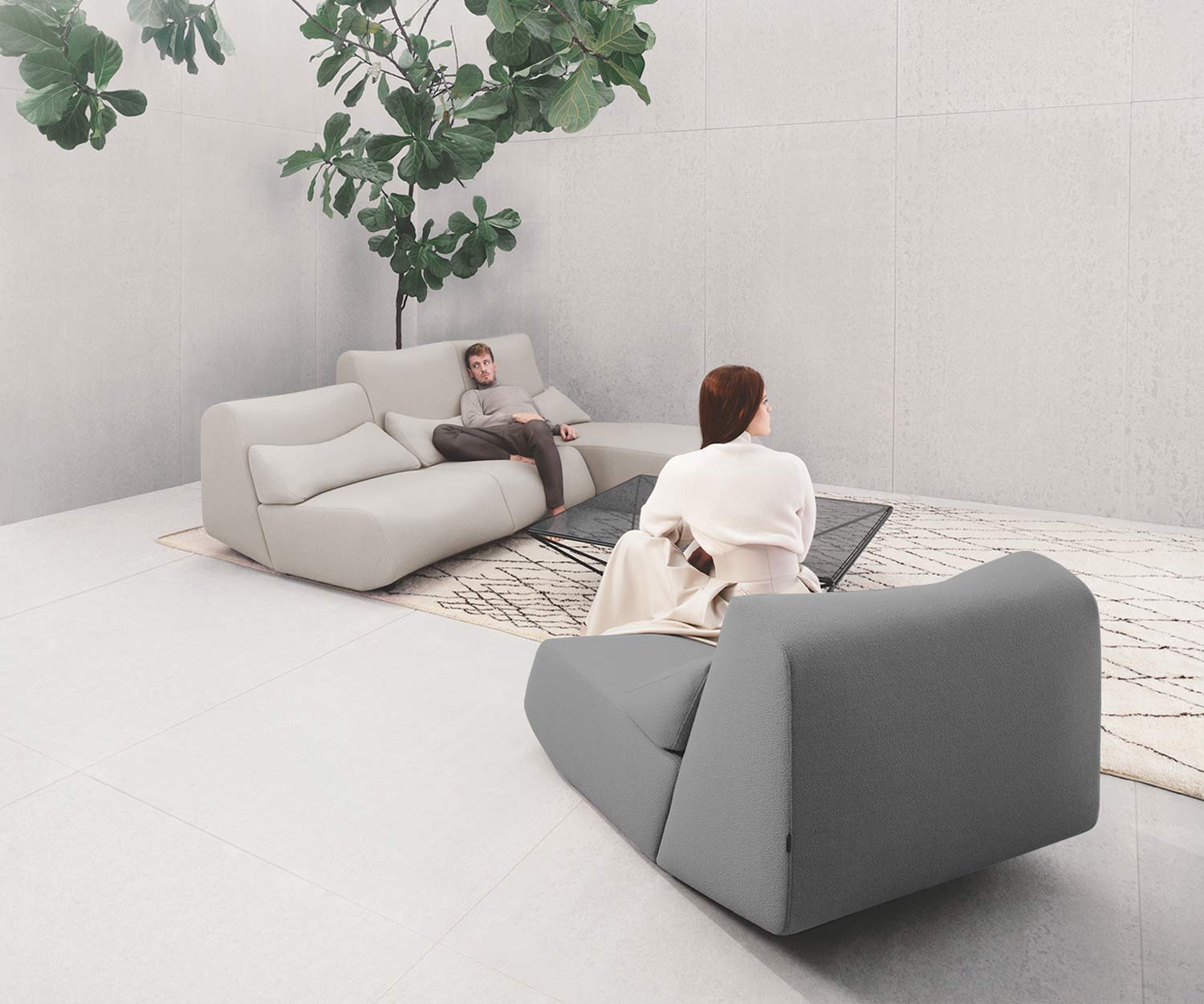 Prostoria Absent Lounge Sessel Prostoria Absent Lounge Sessel