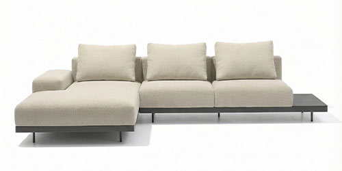 Sofaecke mit Chaiselongue rechts (346 x 67 x 180 cm)