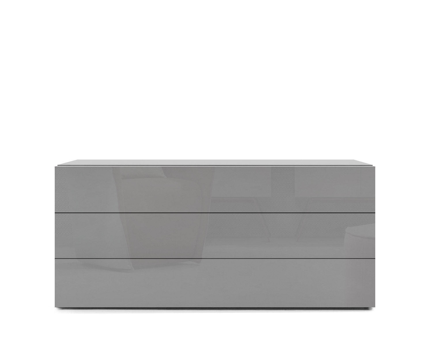Novamobili Easy 3-zits ladekast B108cm lichtgrijs430