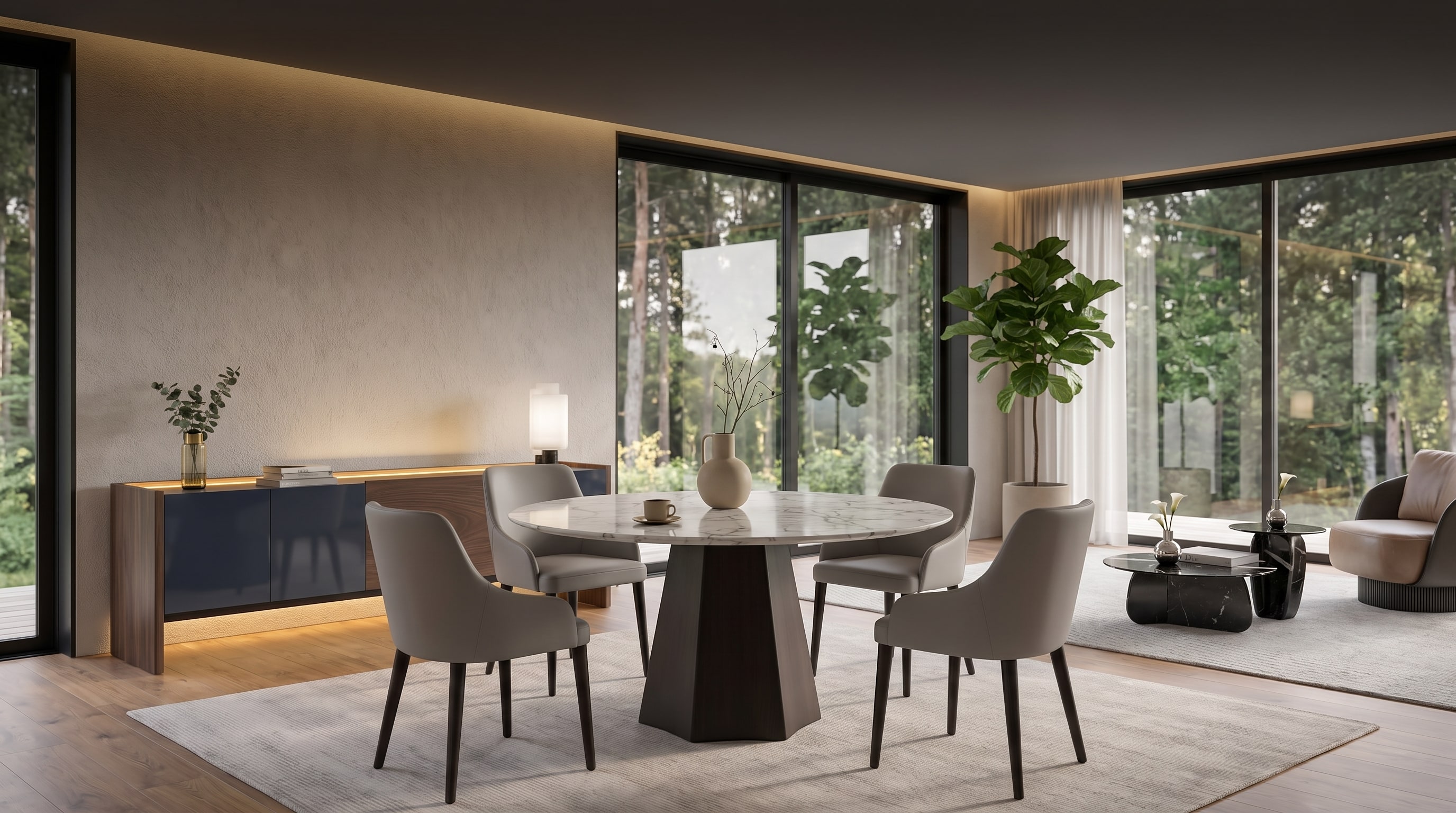 Keramik-Tischplatten im Esszimmer: Vorteile gegenüber Holz und Glas Keramik-Tischplatten im Esszimmer: Vorteile gegenüber Holz und Glas