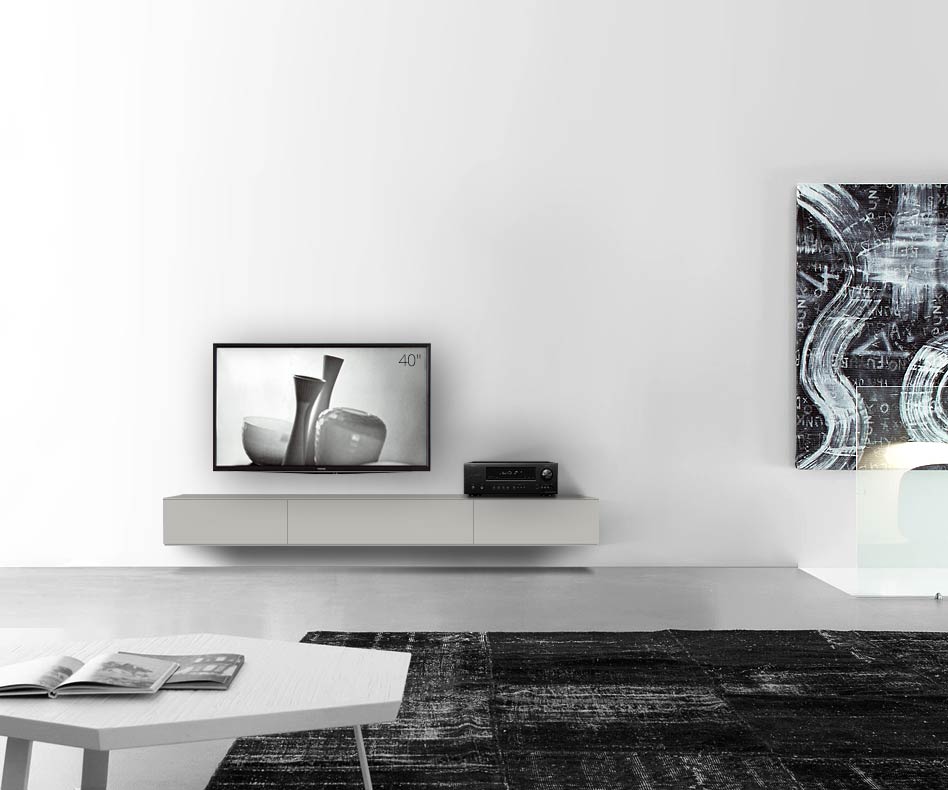 /Design lowboard wand B210 H25 5 mat lichtgrijs /Design lowboard wand B210 H25 5 mat lichtgrijs