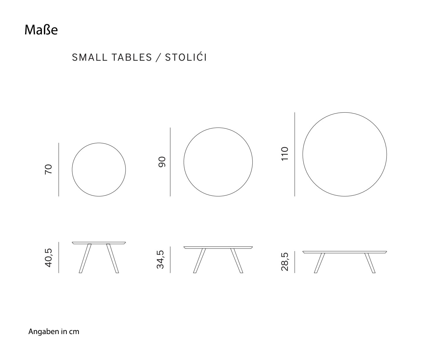 Prostoria Table d'appoint Monk Skizze Dimensions Prostoria Table d'appoint Monk Skizze Dimensions