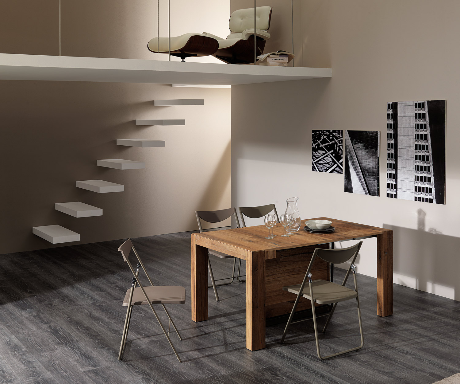 Ozzio Console A de haute qualité en partie extraite Ozzio Console A de haute qualité en partie extraite