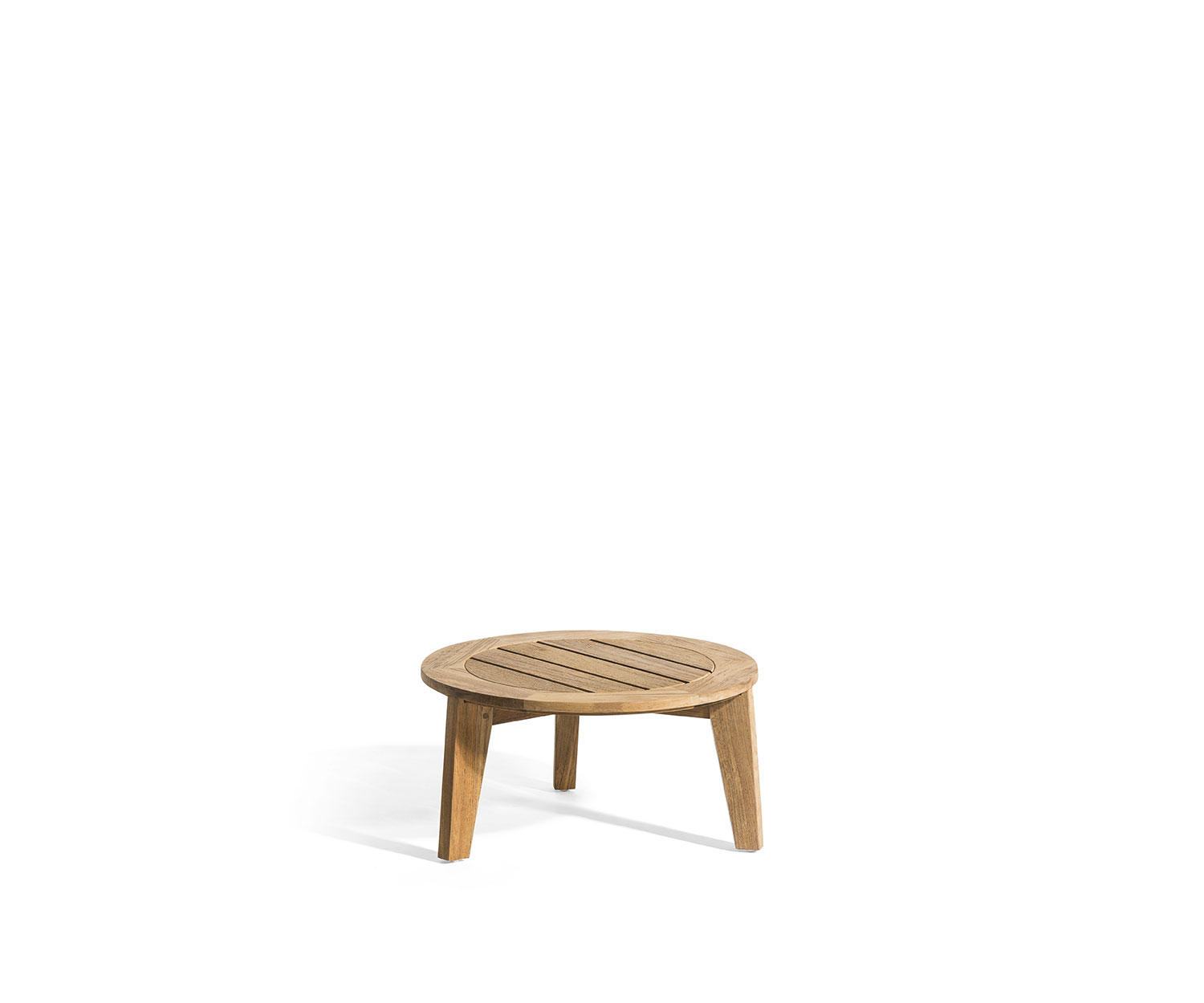 Oasiq Attol teak bijzettafel Ø 50cm x H 26 cm Oasiq Attol teak bijzettafel Ø 50cm x H 26 cm