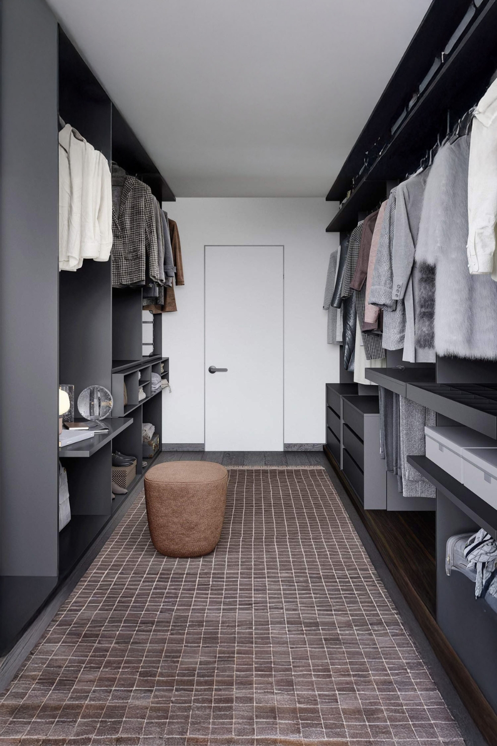 armoire-ouverte-design-en-gris-tendance-sans-portes-ni-parois-laterales