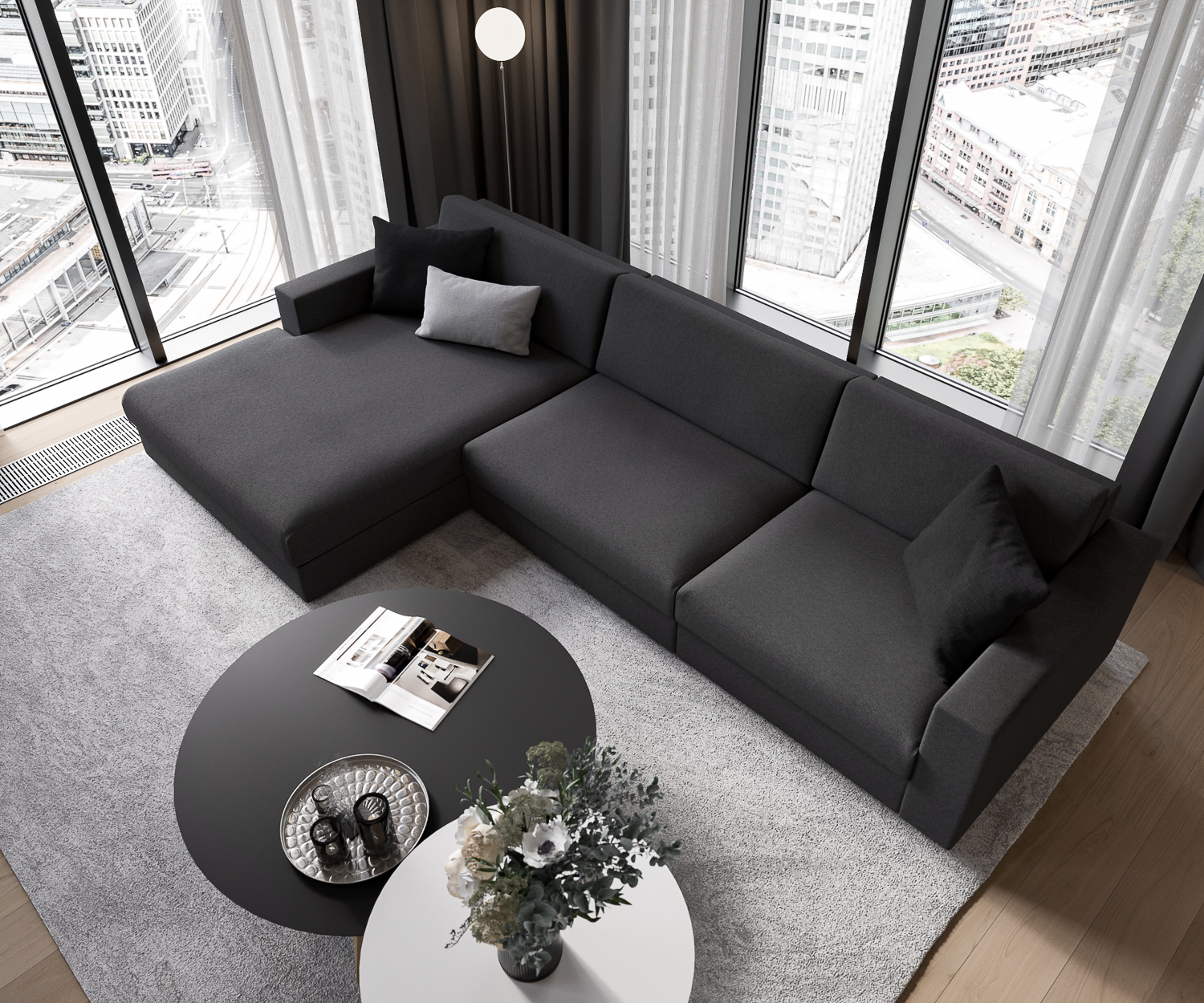 Klassieke emotiefoto hierboven Klassieke emotiefoto hierboven