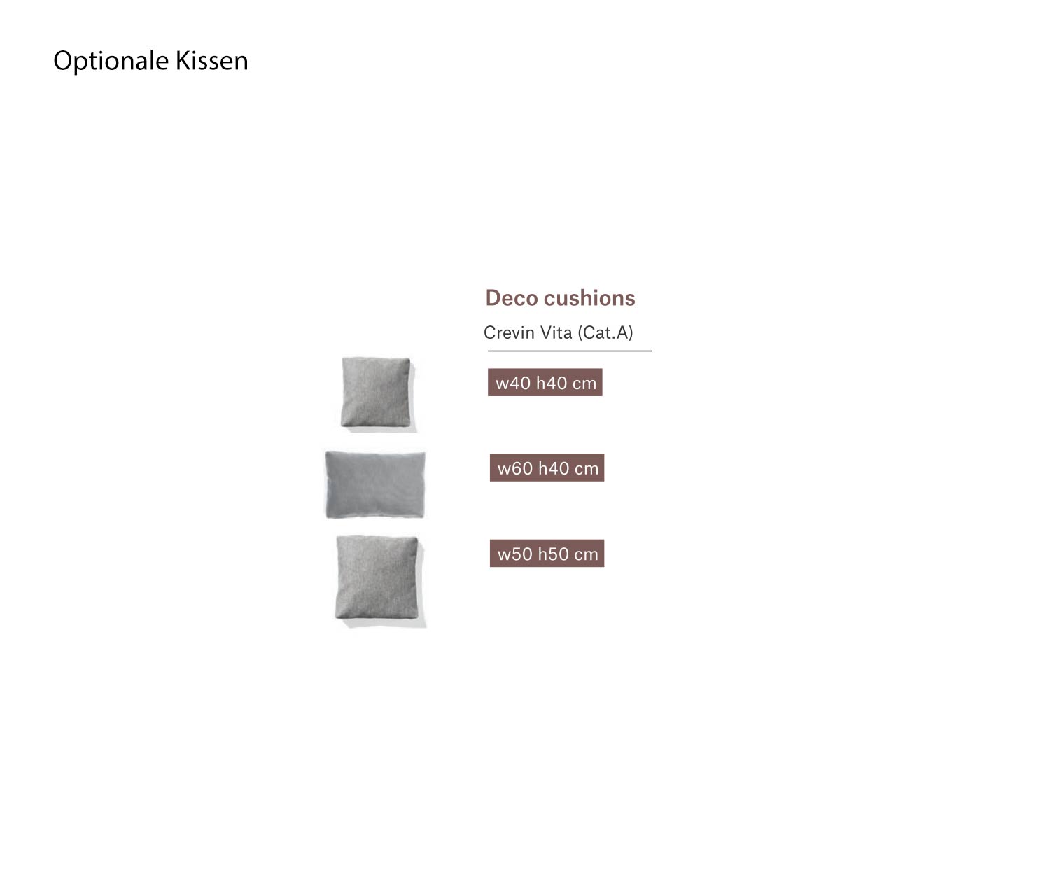 Todus Baza Canapé de jardin Set de coussins Composition de coussins Todus Baza Canapé de jardin Set de coussins Composition de coussins