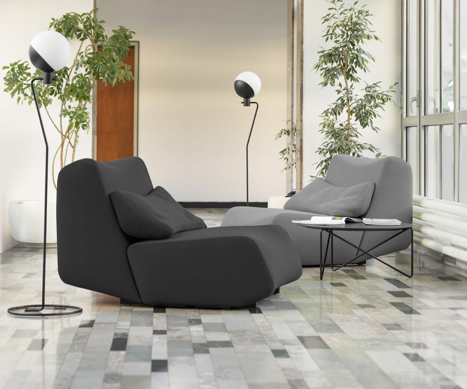 Prostoria Absent Lounge Sessel Prostoria Absent Lounge Sessel