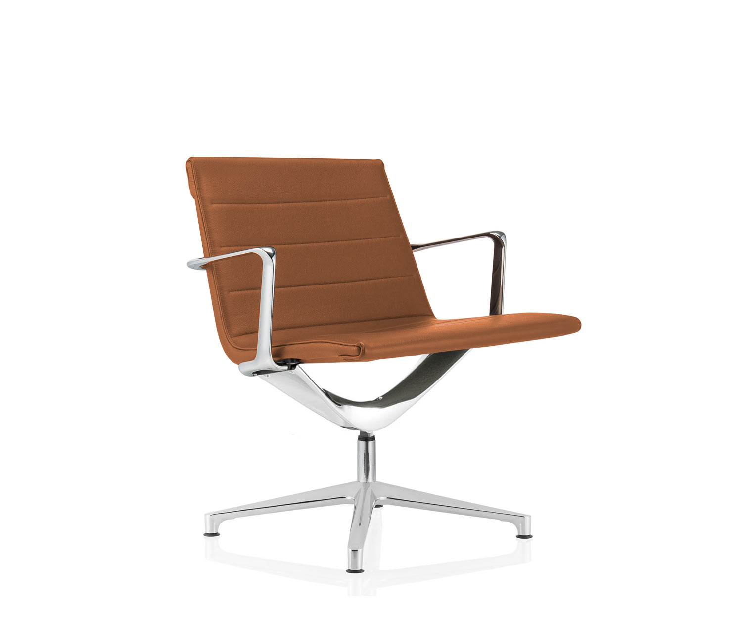 ICF Vela Lounge leder 984 Tabak 35 ICF Vela Lounge leder 984 Tabak 35