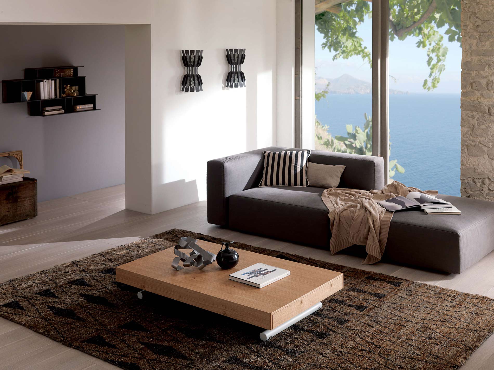 Table basse en chêne