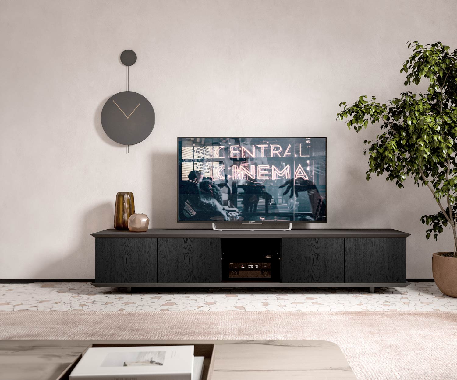 Brera TV lowboard X309 schets Brera TV lowboard X309 schets