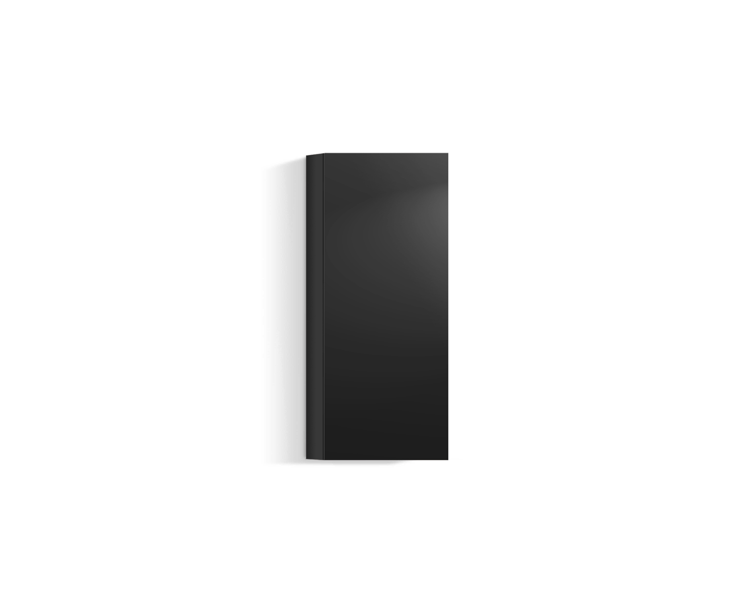Design woonkamer wandmeubel verticaal H96 B45 zwart318