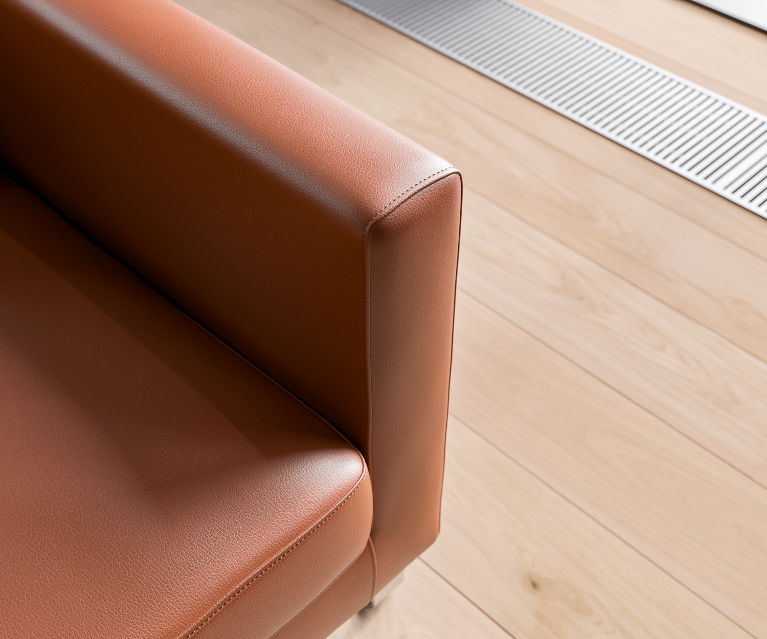 Elegance Detail Cuir Cognac Elegance Detail Cuir Cognac