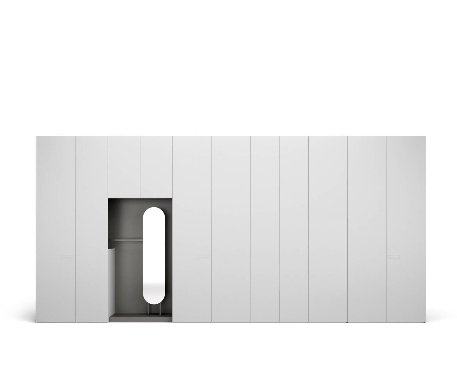 Exclusieve Novamobili Move Design garderobekast met kapstok Exclusieve Novamobili Move Design garderobekast met kapstok