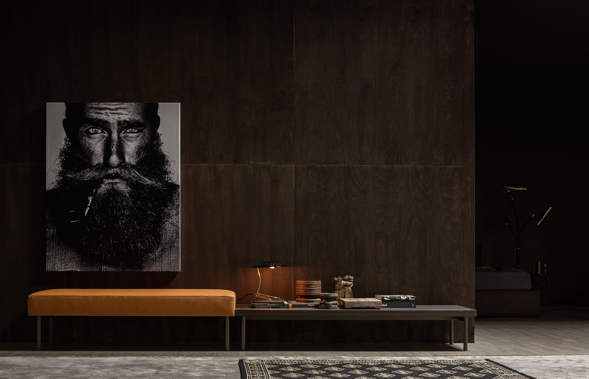 Designbank met of zonder bekleding