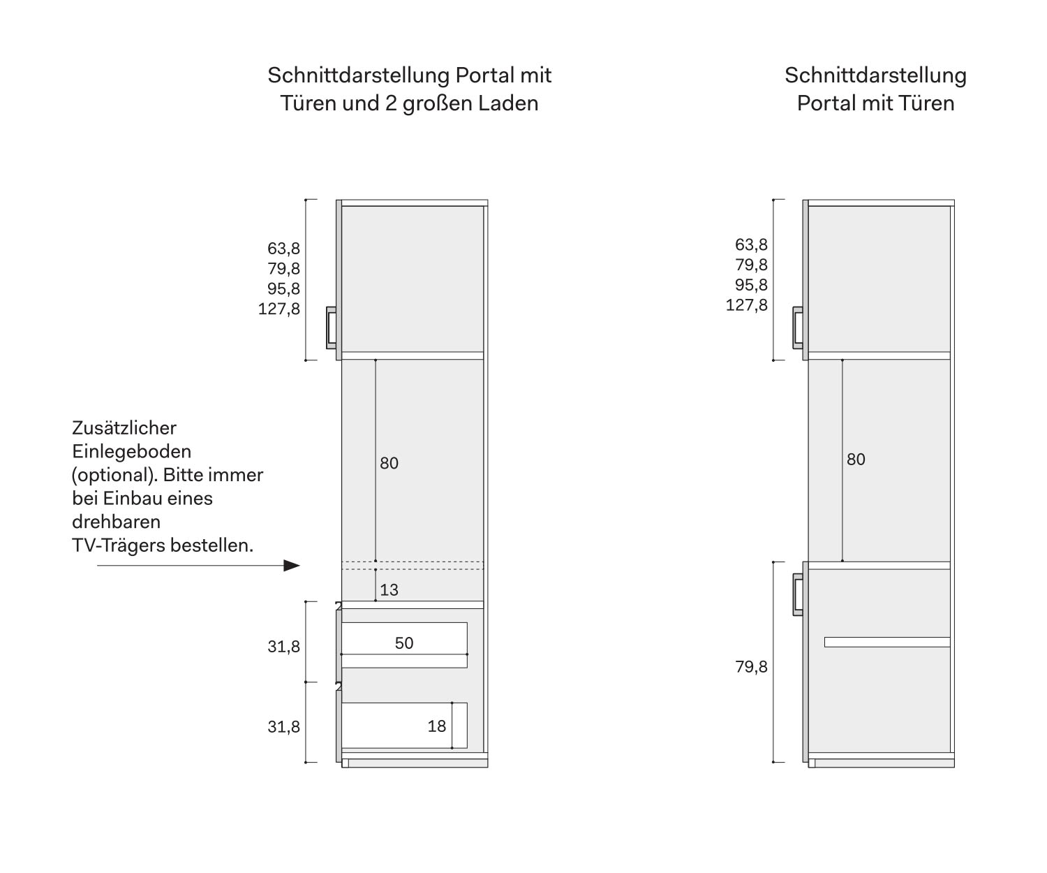 Novamobili Gola Armoire Compartiment TV Modules Novamobili Gola Armoire Compartiment TV Modules
