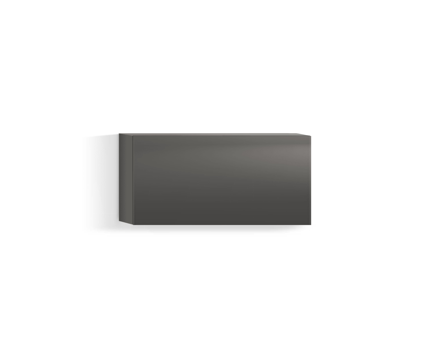 Armoire suspendue design salon Horizontal H32 L60 en bas quarz310