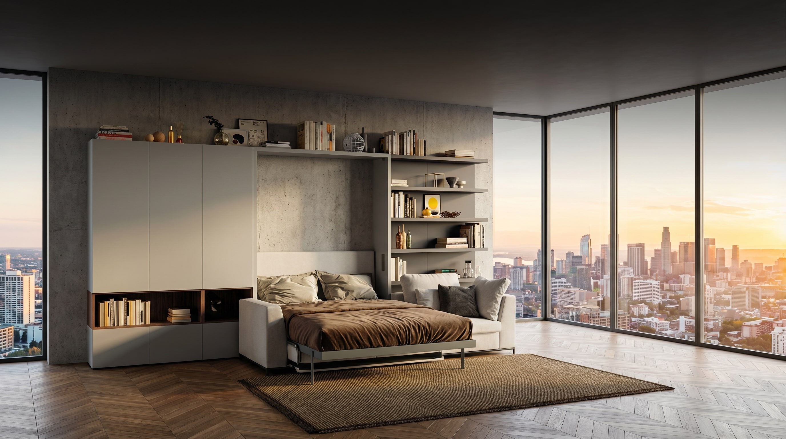 Opklapbed 2026: De regel die designers verzwijgen