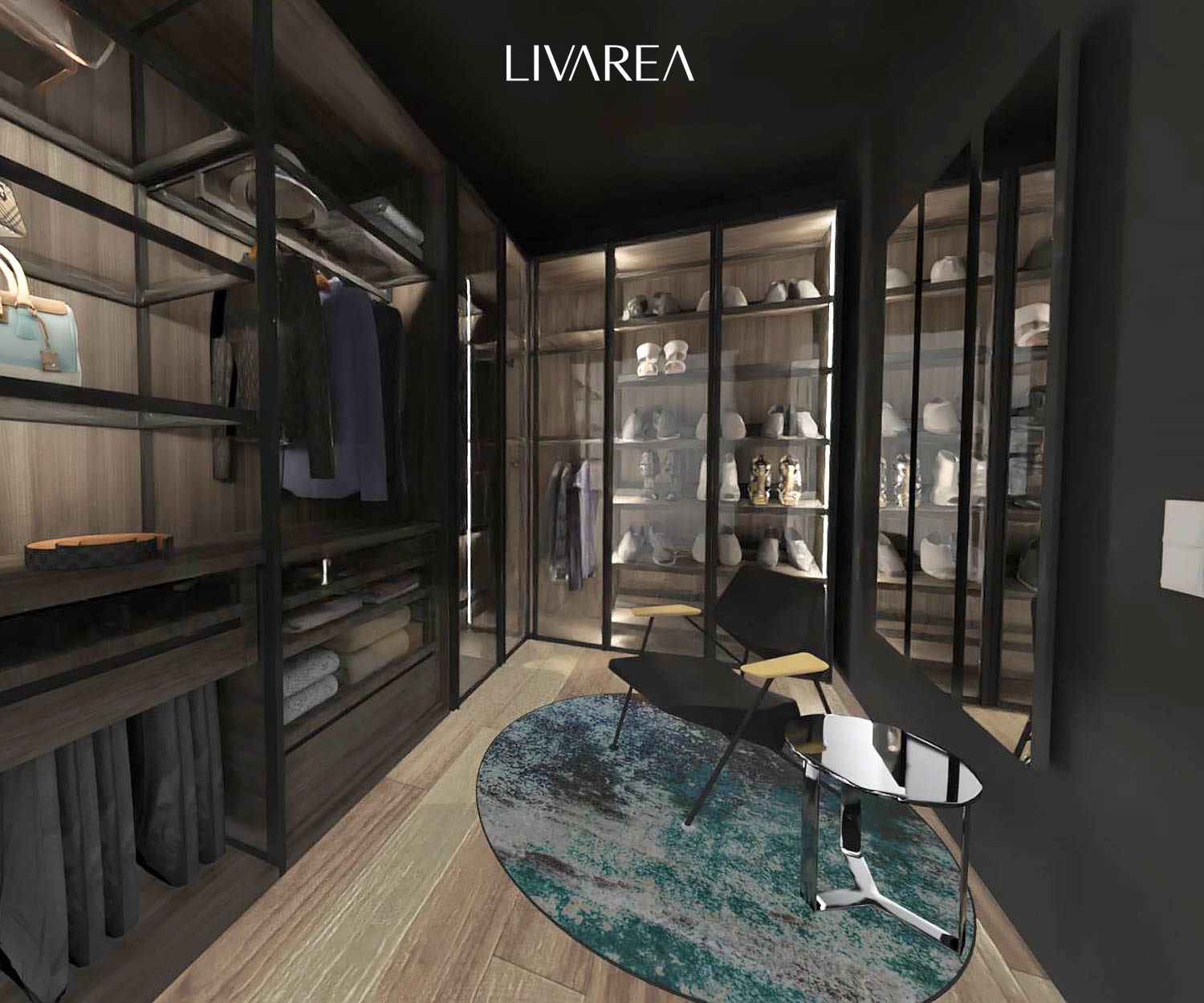 3D-planning Ray Tracing inloopkleedkamer 3D-planning Ray Tracing inloopkleedkamer