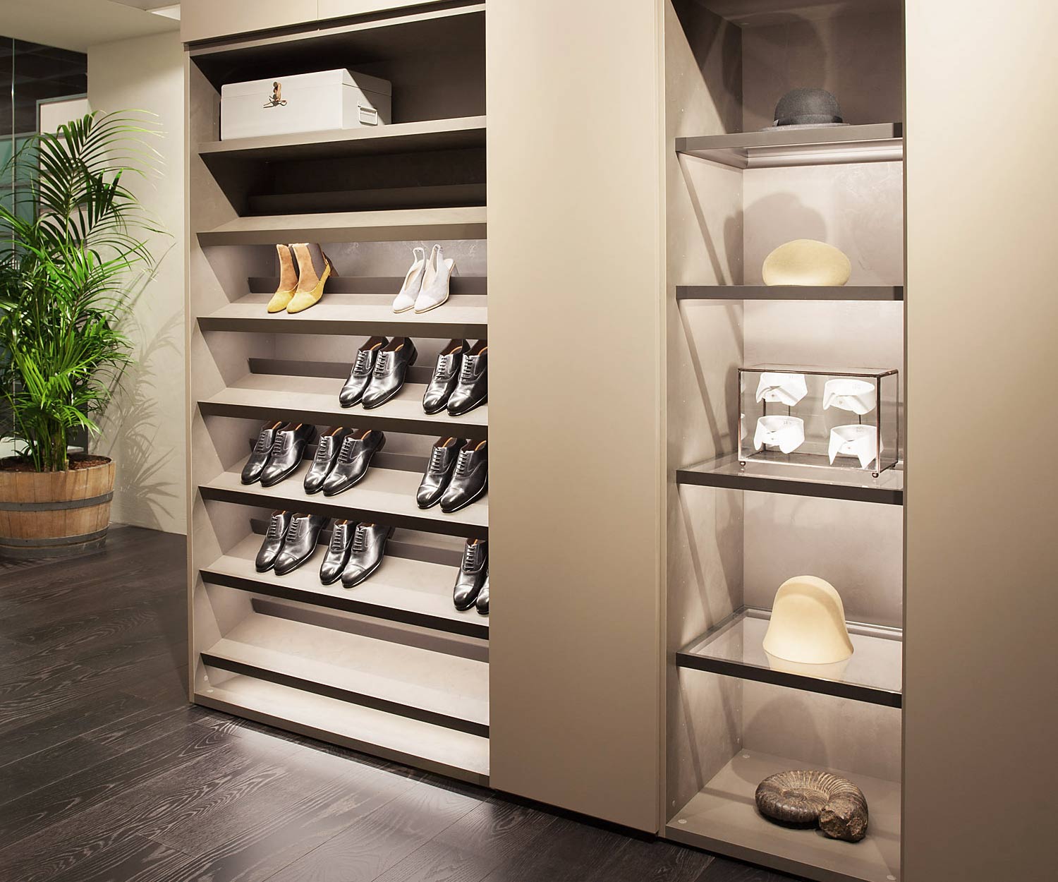 Livitalia Design schoenenkast geïntegreerd voor hal Livitalia Design schoenenkast geïntegreerd voor hal