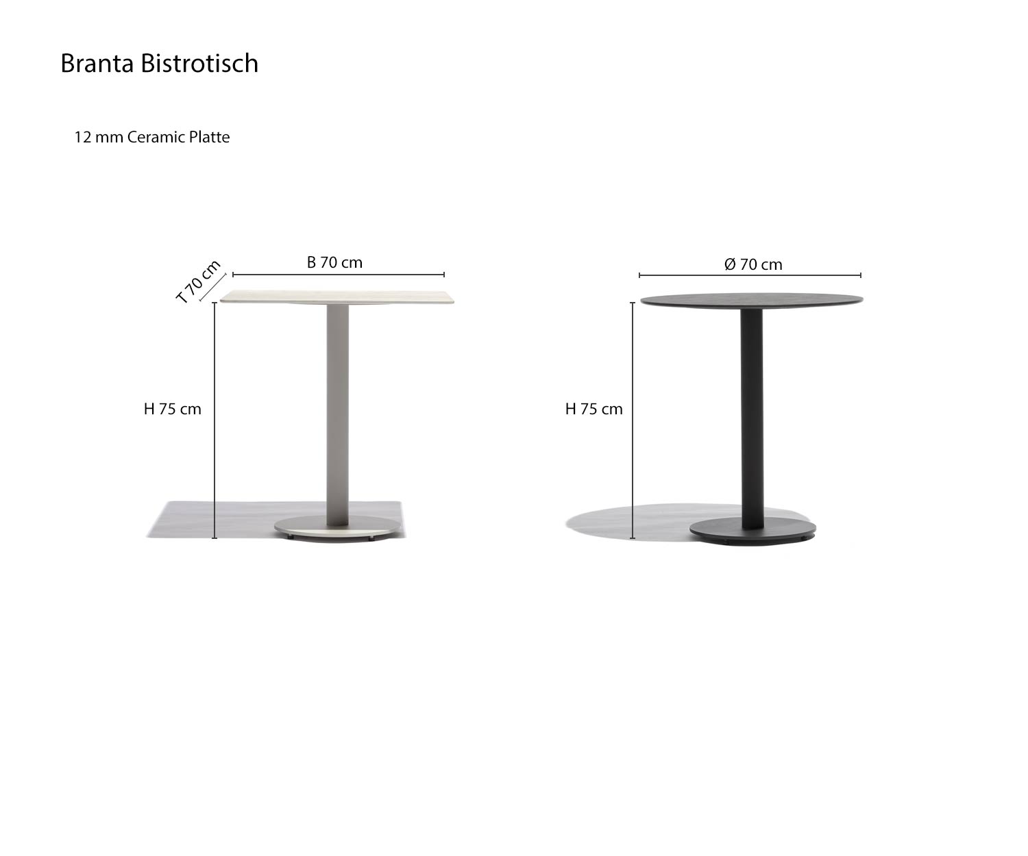 Todus Branta Table de bistrot Esquisse Dimensions Dimensions Todus Branta Table de bistrot Esquisse Dimensions Dimensions