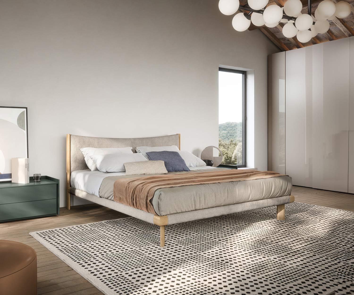 Novamobili Mizu bed Novamobili Mizu bed