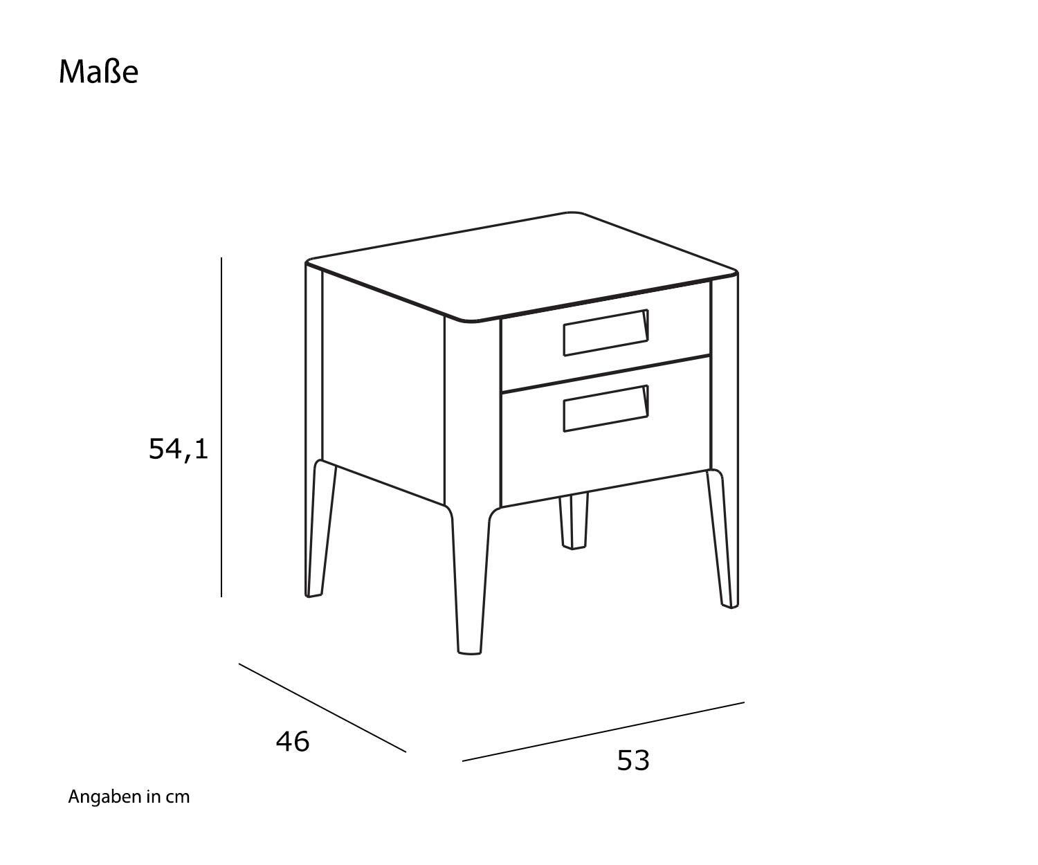Novamobili Table de chevet Giotto Esquisse Dimensions Novamobili Table de chevet Giotto Esquisse Dimensions