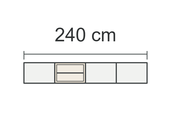 240 cm