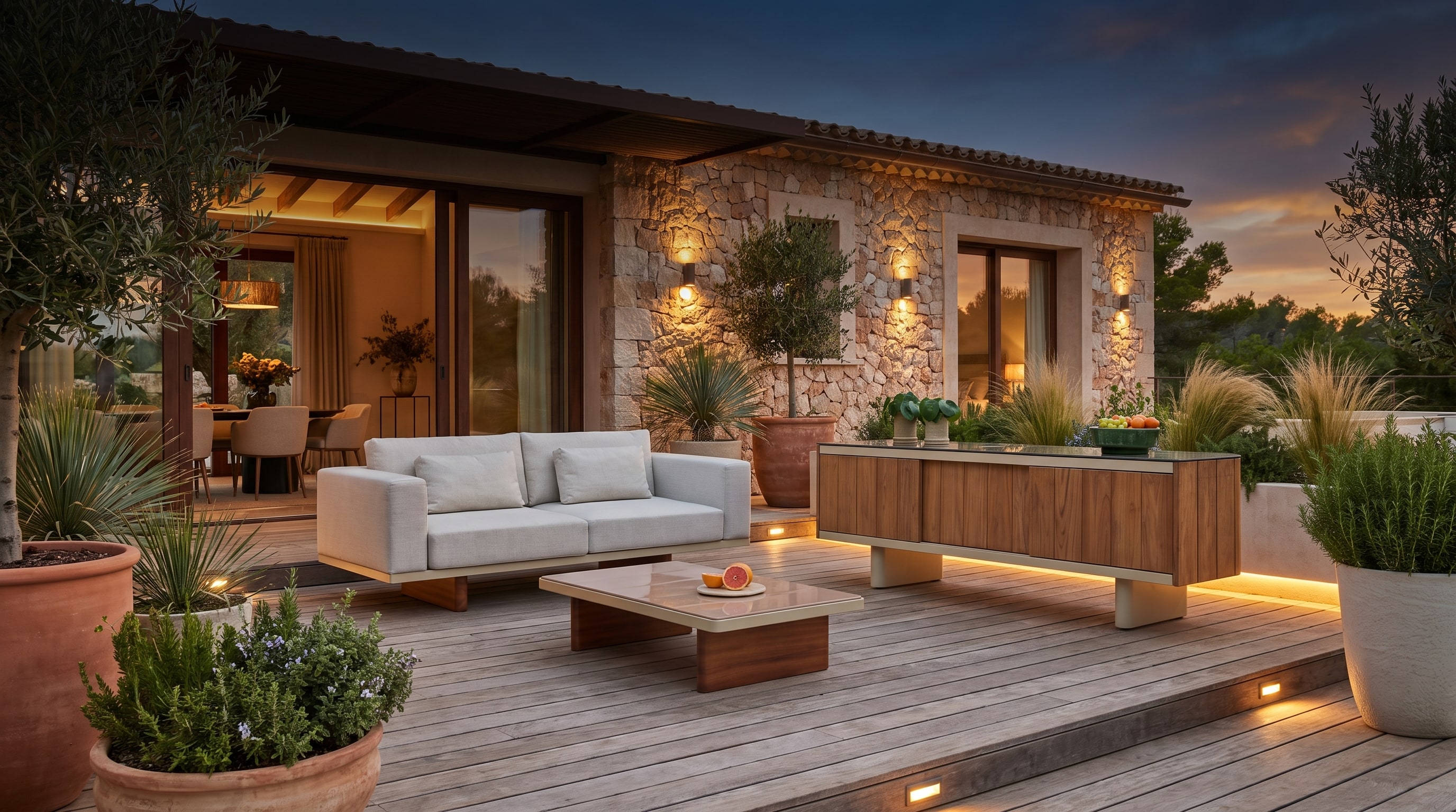 Trend: Die Terrasse als Sommer-Lounge mit richtiger Beleuchtung: Von der Siesta zum Sundowner