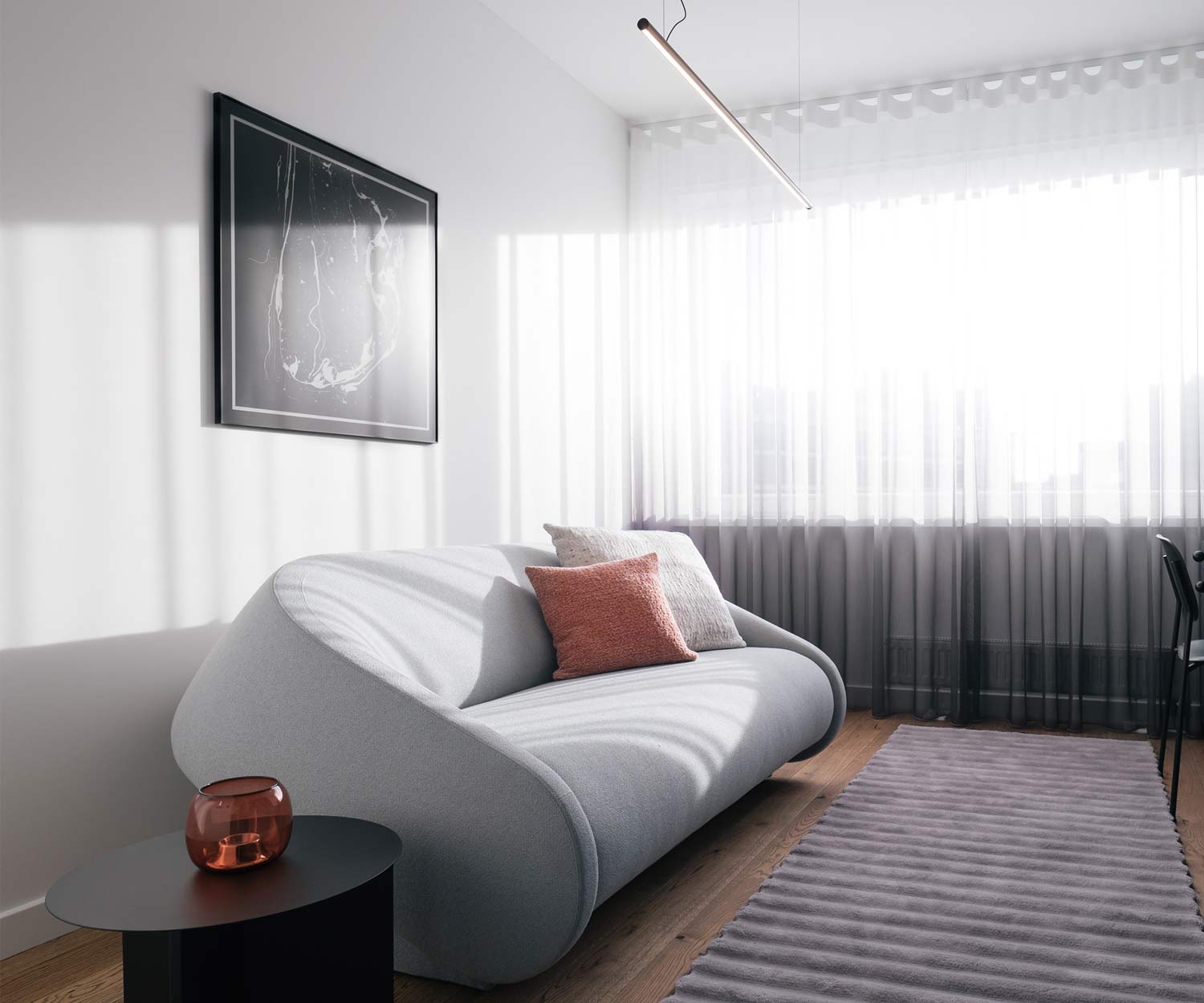 Moderne Prostoria Design slaapbank Up Lift in de woonkamer Moderne Prostoria Design slaapbank Up Lift in de woonkamer