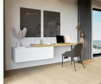 Commode flottante pour montage mural