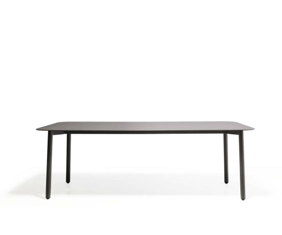 Table de jardin exclusive Todus Starling Design avec structure en acier inoxydable revêtue par poudre