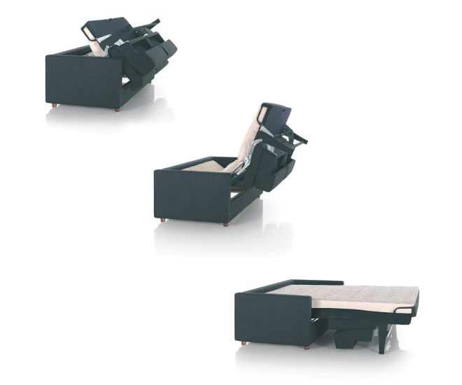 Pol74 Lario Prestige Canapé-lit Mécanisme de pliage