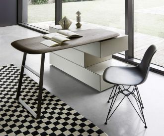 Livitalia Commode design Ecletto de haute qualité avec coiffeuse pivotante