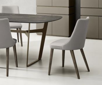 Chaise design confortable Eva pour la salle à manger de Livitalia