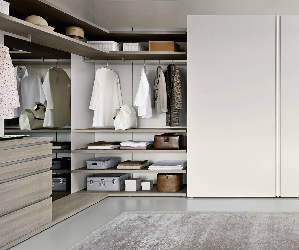 Dressing de haute qualité Livitalia Design panoramique ouvert fermé