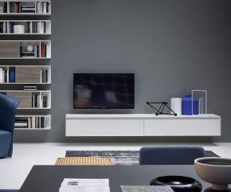 Reverse Design 240 Table basse murale Blanc Mat